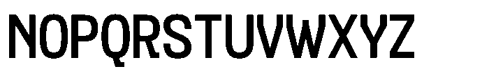 Contair Font UPPERCASE