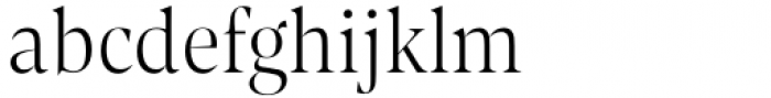 Contane Condensed Extralight Font LOWERCASE