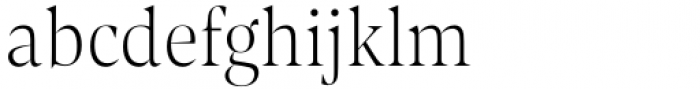Contane Condensed Thin Font LOWERCASE