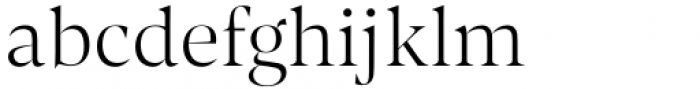 Contane Extralight Font LOWERCASE