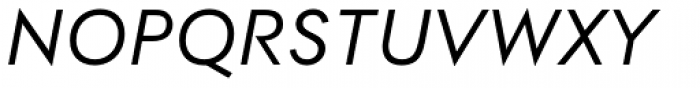 Contax Pro 56 Italic Font UPPERCASE