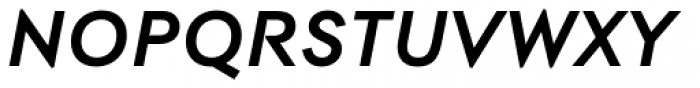 Contax Pro 76 Bold Italic Font UPPERCASE