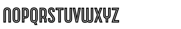 Conthey Inline Nar In 2 Font LOWERCASE