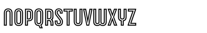 Conthey Inline Nar In 3 Font UPPERCASE