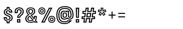 Conthey Inline Reg In 3 Font OTHER CHARS