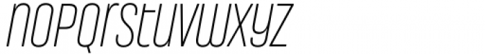 Conthey Light Nar 1 Italic Font LOWERCASE