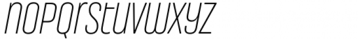 Conthey Light Nar 2 Italic Font LOWERCASE