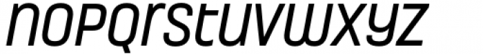 Conthey Medium 1 Italic Font LOWERCASE