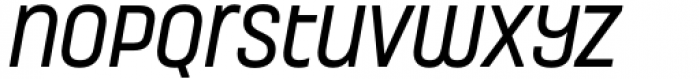Conthey Medium 3 Italic Font LOWERCASE