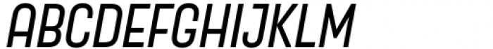 Conthey Medium Con 3 Italic Font UPPERCASE