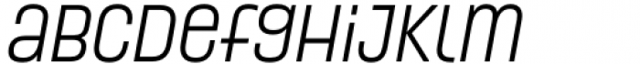 Conthey Regular 3 Italic Font LOWERCASE