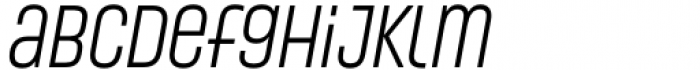 Conthey Regular Con 2 Italic Font LOWERCASE