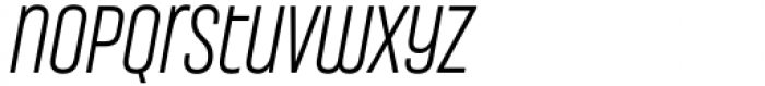 Conthey Regular Nar 1 Italic Font LOWERCASE