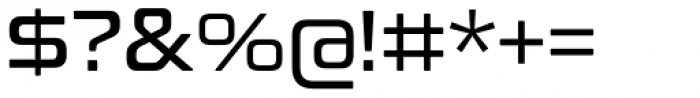 Conthrax Regular Font OTHER CHARS