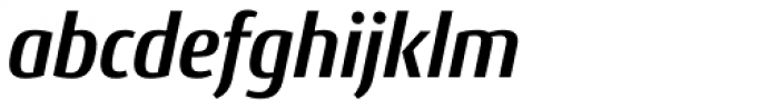 Conto Narrow Bold Italic Font LOWERCASE
