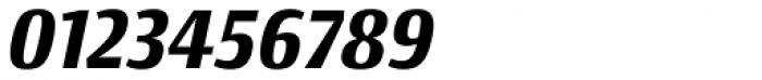 Conto Narrow ExtraBold Italic Font OTHER CHARS