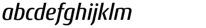 Conto Narrow Medium Italic Font LOWERCASE