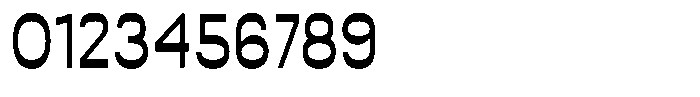 Contra Bold Font OTHER CHARS