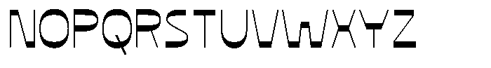 Contra Regular Font UPPERCASE