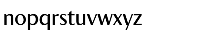 Contralto Xsmall Regular Font LOWERCASE