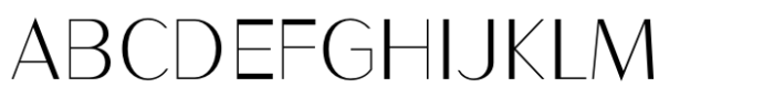 Contrast Sans Light Font UPPERCASE