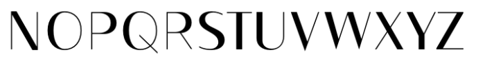 Contrast Sans Medium Font UPPERCASE