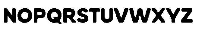 Contrue Fonte Sans Blur Font UPPERCASE