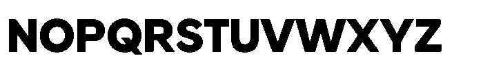 Contrue Fonte Sans Font UPPERCASE