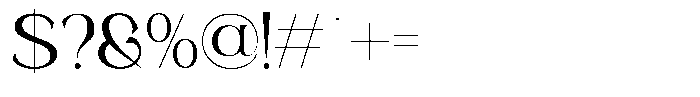 Cooglatt Font OTHER CHARS
