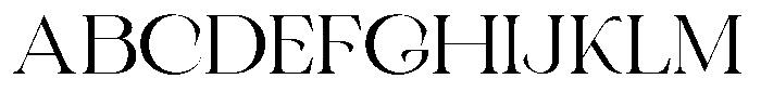 Cooglatt Font UPPERCASE