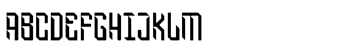 Cook Disperial Font UPPERCASE