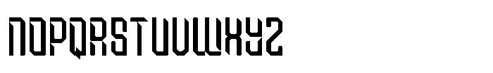 Cook Disperial Font UPPERCASE