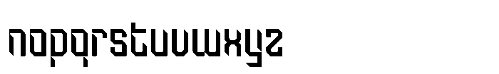 Cook Disperial Font LOWERCASE