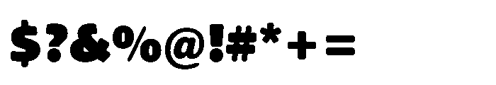 Cook Edgisp Font OTHER CHARS