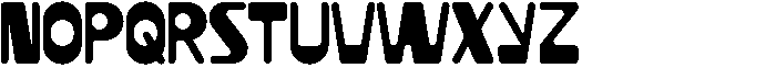 Cook Exquirk Font UPPERCASE