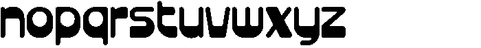 Cook Exquirk Font LOWERCASE