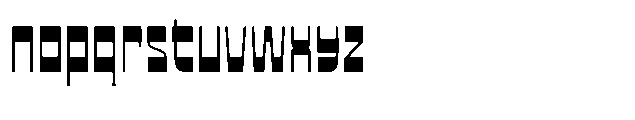 Cook Exuare Font LOWERCASE