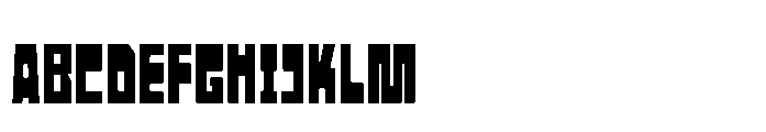 Cook Exveras Font UPPERCASE
