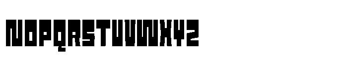 Cook Exveras Font UPPERCASE