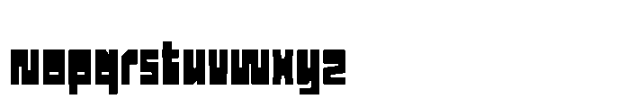 Cook Exveras Font LOWERCASE