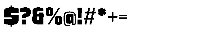 Cook Modtrial Font OTHER CHARS