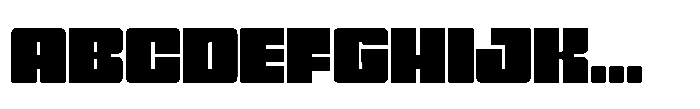 Cook Squarisp Font UPPERCASE