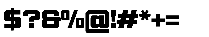 Cook Xensora Font OTHER CHARS