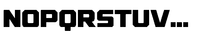 Cook Xensora Font UPPERCASE