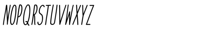 Cookies&Milk Italic Font UPPERCASE