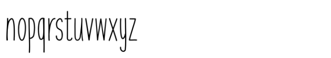 Cookies&Milk Light Font LOWERCASE