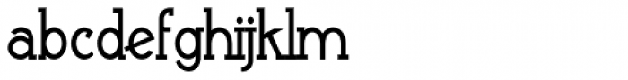 Cool Weekdays Serif Font LOWERCASE