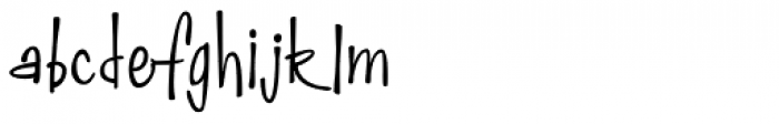 Coolman Font LOWERCASE