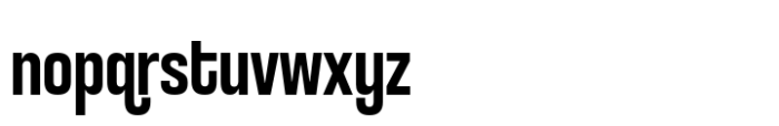 Coolvetica Bold Condensed Font LOWERCASE