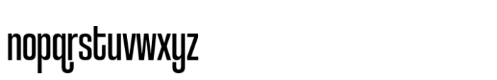 Coolvetica Compressed Font LOWERCASE